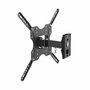 Aisens Soporte de Pared Eco Giratorio e Inclinable para TV/Monitor 32-55 Pulgadas, 30kg, Negro